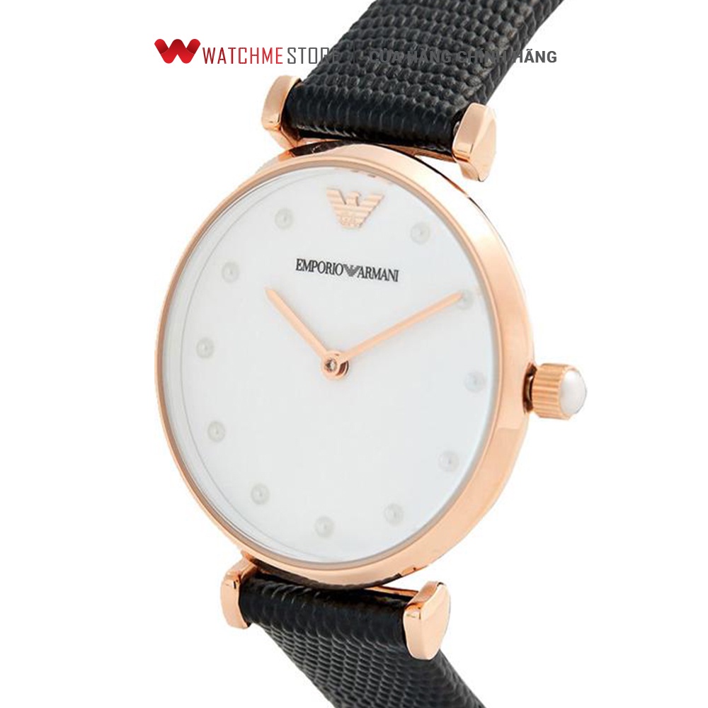 [ ĐẶC BIỆT 18-29.07 - VOUCHER 10%] - Đồng hồ Nữ Emprorio Armani dây da AR11270