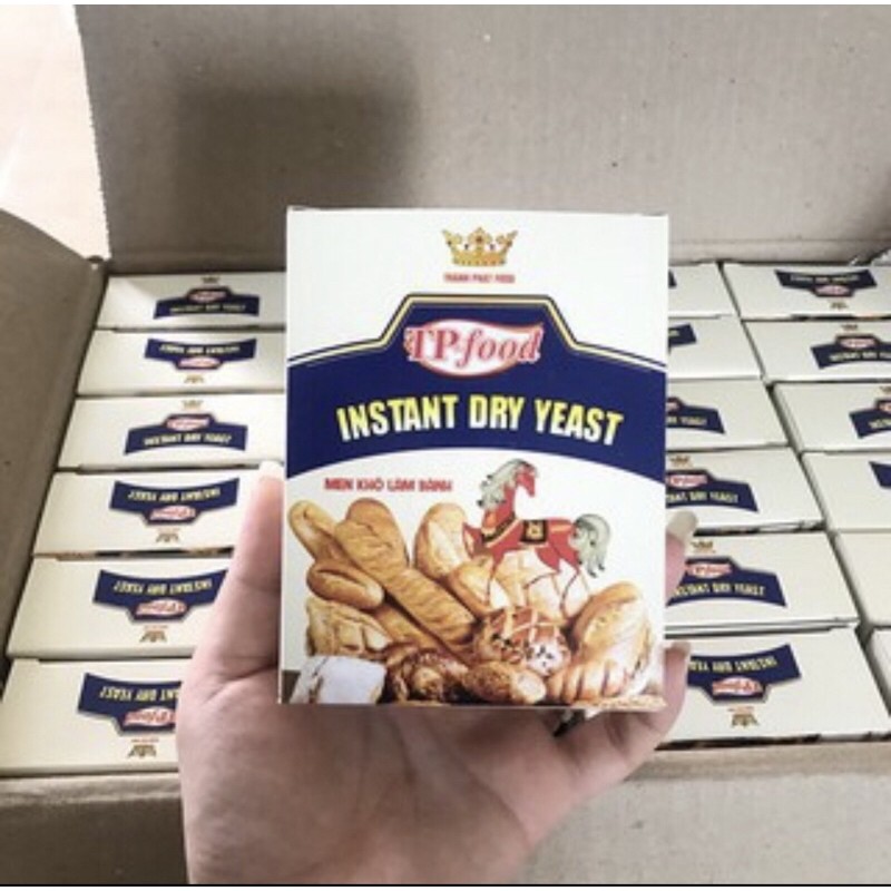 Thùng 48 hộp Men instant Thành Phát men bánh mì / men bánh bò / pizza