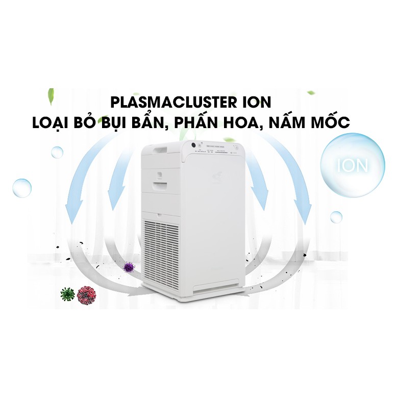 Máy Lọc không khí Daikin MC55UVM6-7 I MC55UVM6 Lọc bụi mịn PM2.5, Diện tích lớn 41m2, Công nghệ STREAMER, ION PLASMA