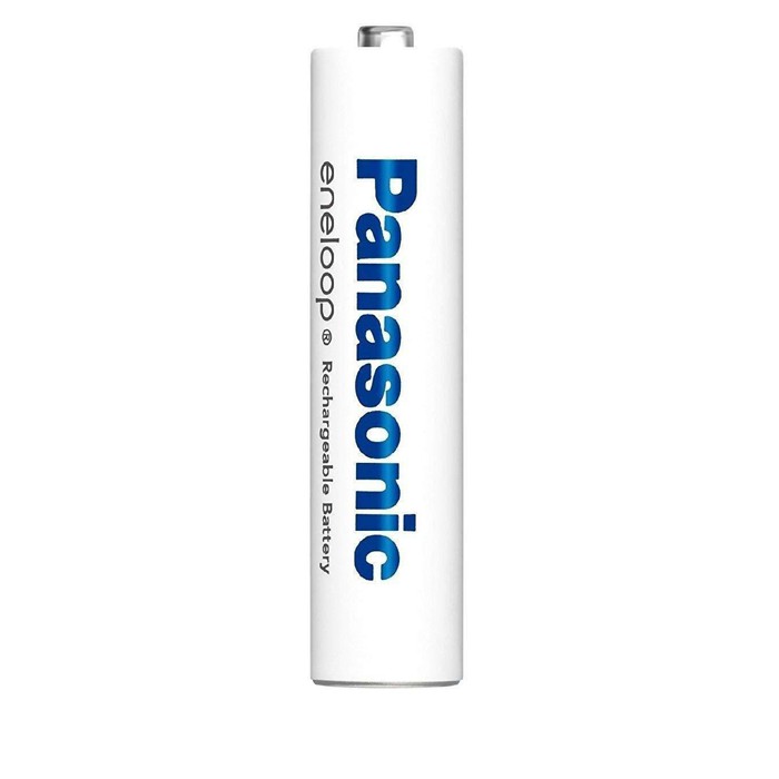 Pin sạc AAA Panasonic 750mAh BK-4MCC/4C vỉ 4 Viên - nội địa box Nhật new (Trắng)