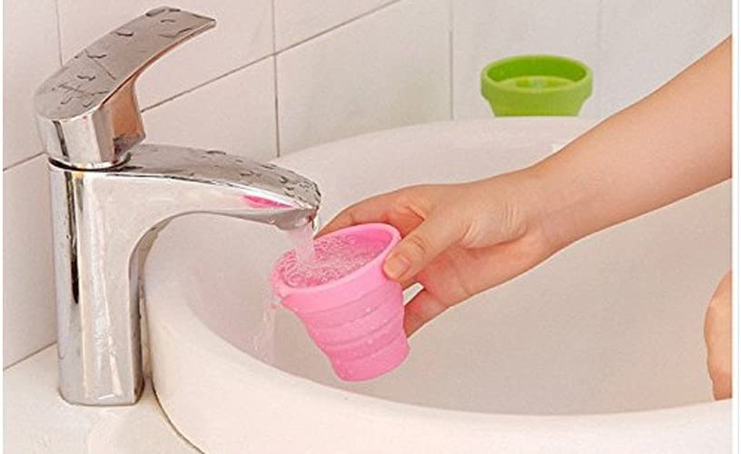 Ly Gấp Gọn ANAEAT Bằng Silicon Thiết Kế Sáng Tạo Đa Năng Tiện Lợi Phong Cách Thể Thao Du Lịch Ngoài Trời