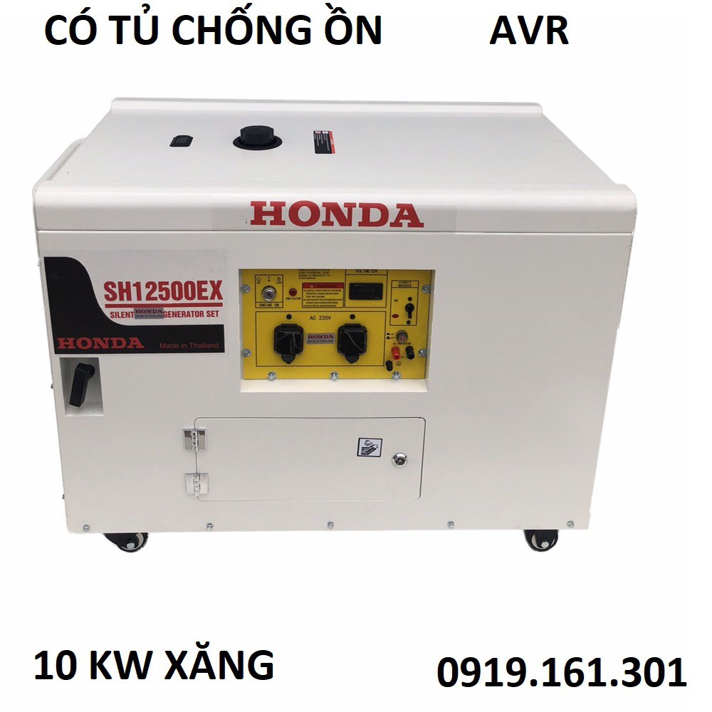 Máy phát điện Honda chạy xăng SH12500EX Thái Lan 10kw chống ồn