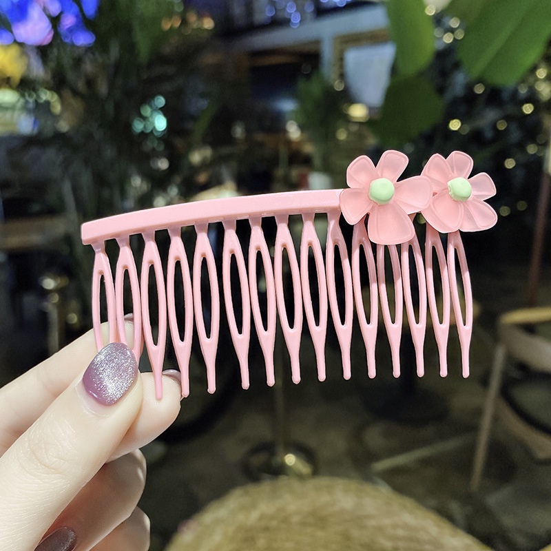 Xước tóc, cài tóc mái màu cute cho bé gái