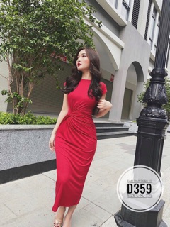 Bigsize Đầm thun D359