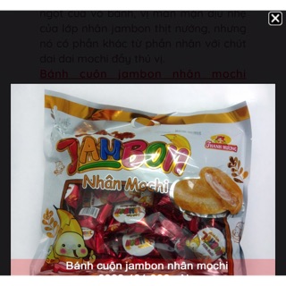 Bánh cuộn jambon mochi 15 cái / túi