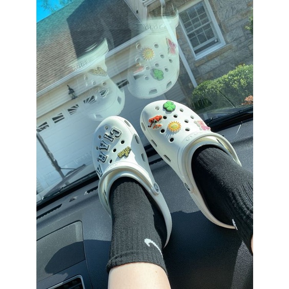 Dép sục nam nữ Classic Clog siêu êm - Tặng kèm sẵn 12 hình gắn Sticker