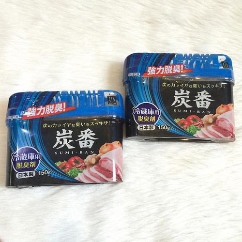 Hộp khử mùi tủ lạnh than hoạt tính Kokubo Nhật Bản 150g
