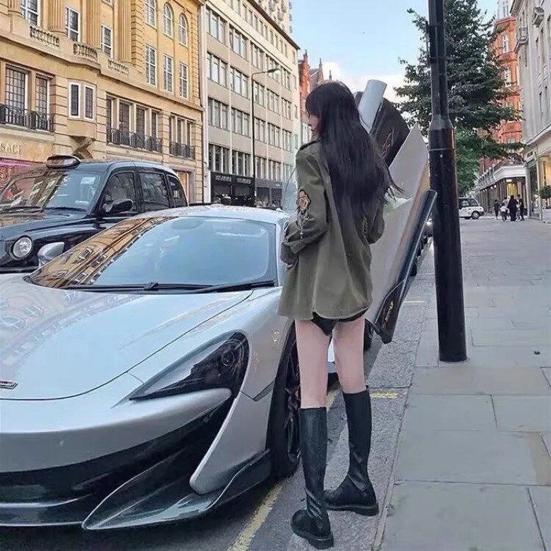 [SẴN 36 38 40] Bốt đùi da trơn cao cổ nữ trơn đế 2cm da PU mềm - 5 ảnh thật cuối | BigBuy360 - bigbuy360.vn