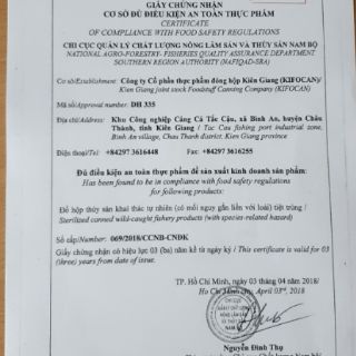 Combo 10 lon cá sốt cà hiệu KIFOCAN