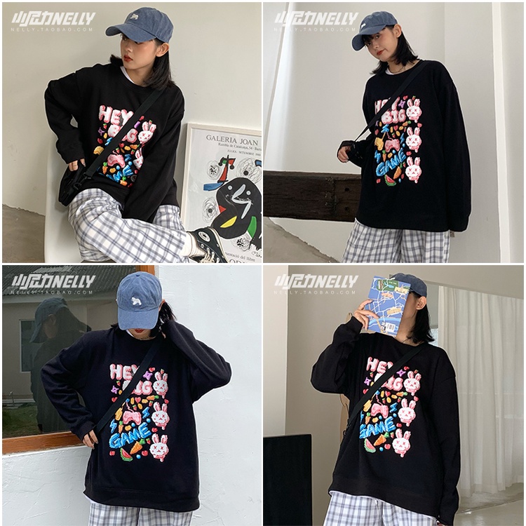Áo Sweater Nam Nữ Hey Big Game Đẹp phong cách Hàn Quốc. Chất nỉ dày ấm HD324 Áo Hôdie sweater quà ngẫu nhiên