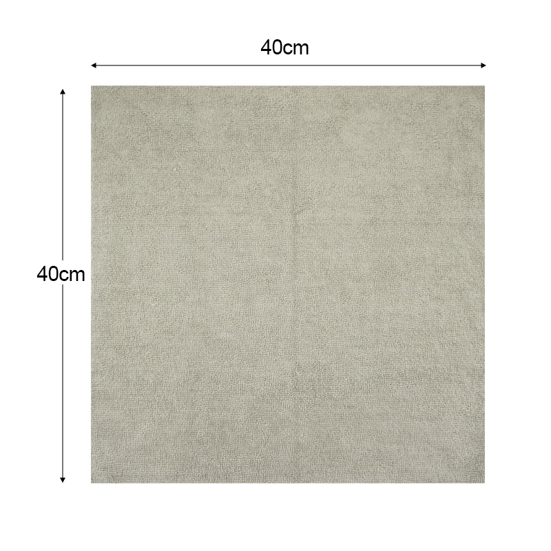 Khăn Lau Không Viền Vệ Sinh Nội Thất Ngoại Thất Xe Ô Tô Sợi Vải Microfiber Mềm Mịn