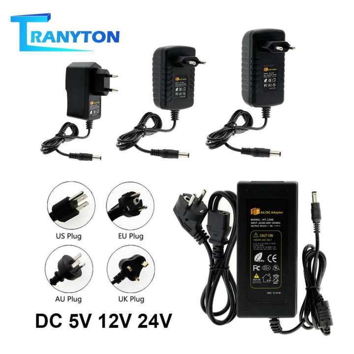Nguồn LED 5V 12V 24V Chuyển Đổi Bộ Điều Khiển Đèn LED Biến Áp Ánh Sáng 1A 2A 3A 5A 6A 8A 10A, Cho Đèn Dây-198-123LifeVN