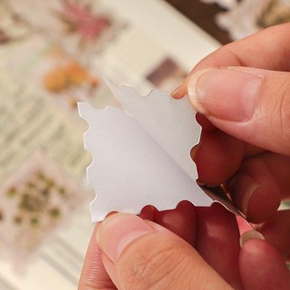 Set sticker retro dạng tem theo chủ đề