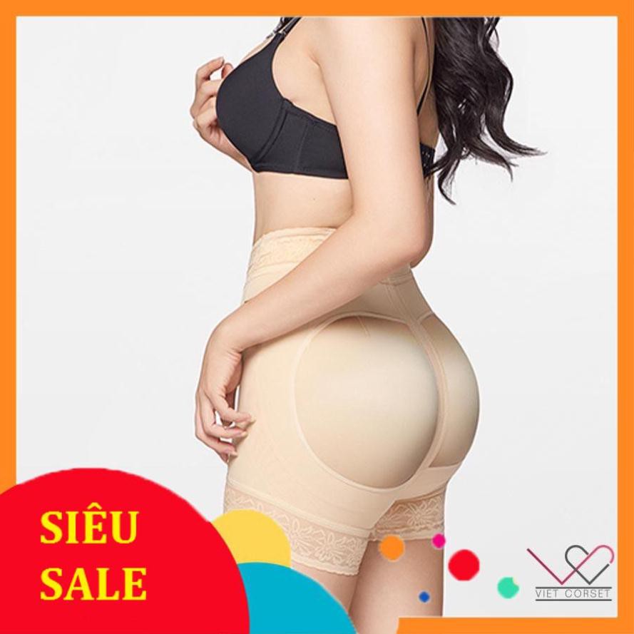 Quần Nâng Mông Nịt Bụng Cao Cấp Đẩy Mông Cao Tự Nhiên, Làm đầy hõm hông Viet Corset