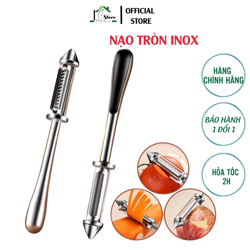 Nạo rau củ quả Inox cao cấp đa năng 4 in 1 (Nạo vỏ và bào sợi) TIỆN DỤNG Lochi Store