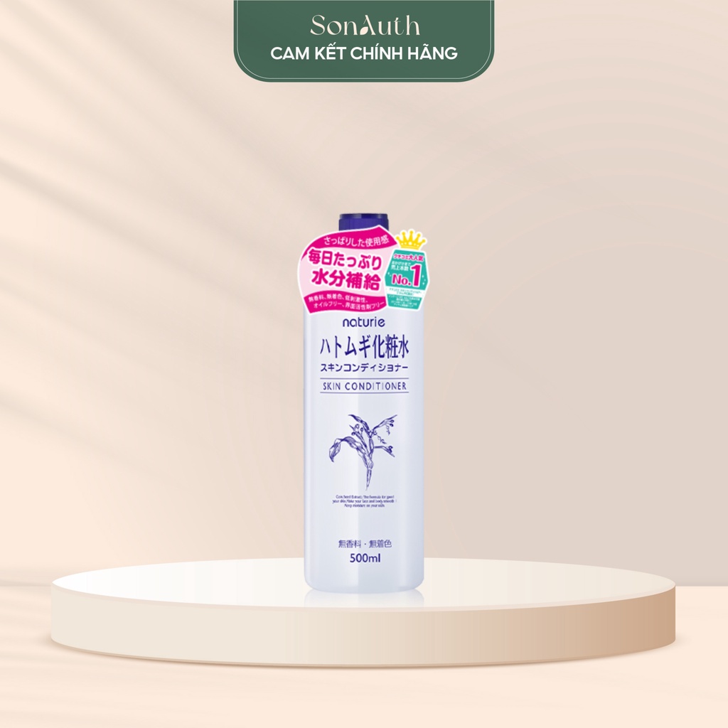 Nước hoa hồng Naturie Hatomugi Skin Conditioner Lotion 500ml