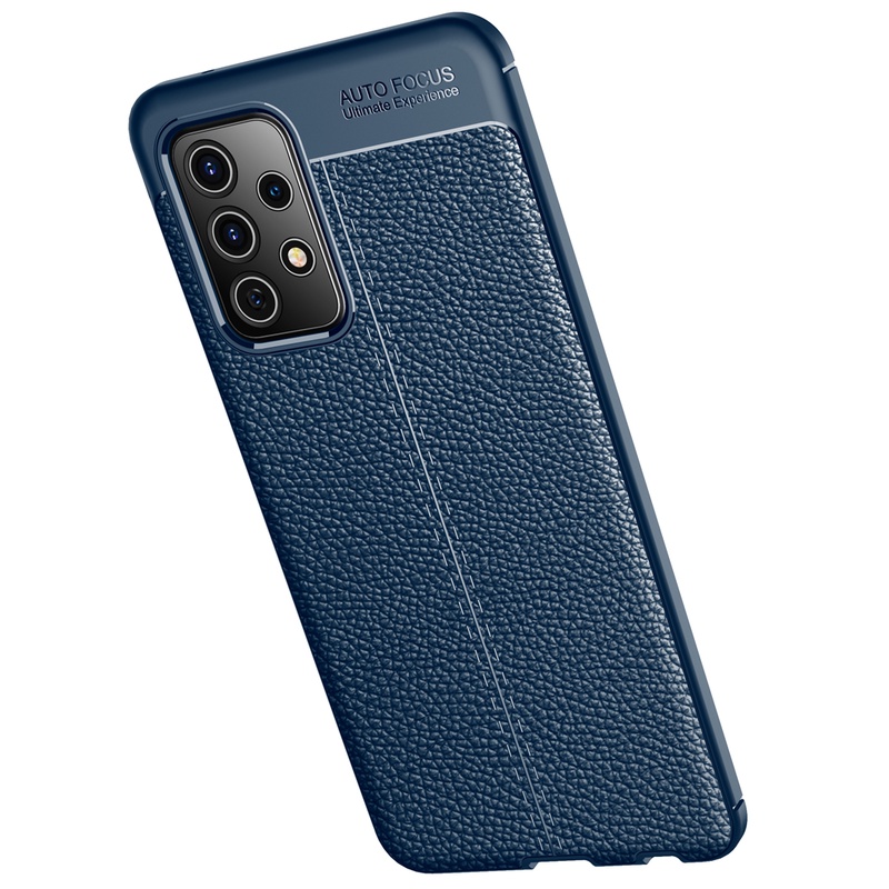 Ốp Điện Thoại Da PU Viền TPU Dẻo Kiểu Doanh Nhân Sang Trọng Cho Samsung Galaxy A12 A22 A32 A42 A52 A52s A72 A82 4G 5G
