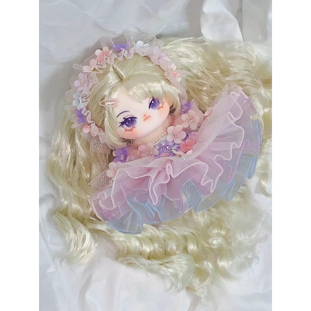 Bộ đồ Giấc mơ thiên nga cho bé doll 20cm