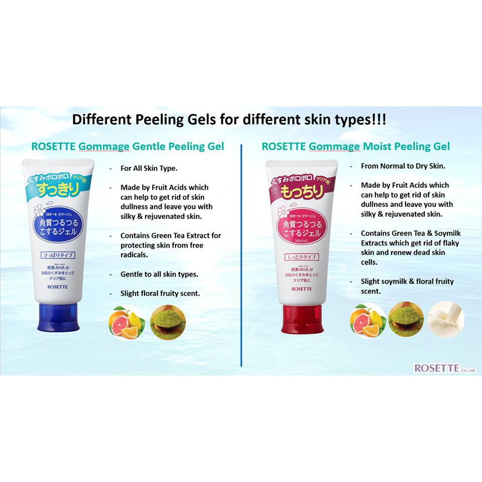 Tẩy da chết Rosette Peeling Gel