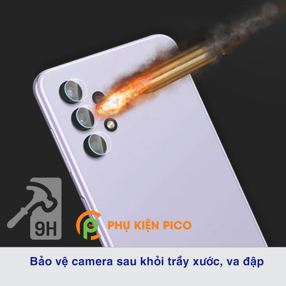Cường lực camera Samsung Galaxy A32 5G độ cứng 9H trong suốt - Dán camera Samsung Galaxy A32 5G