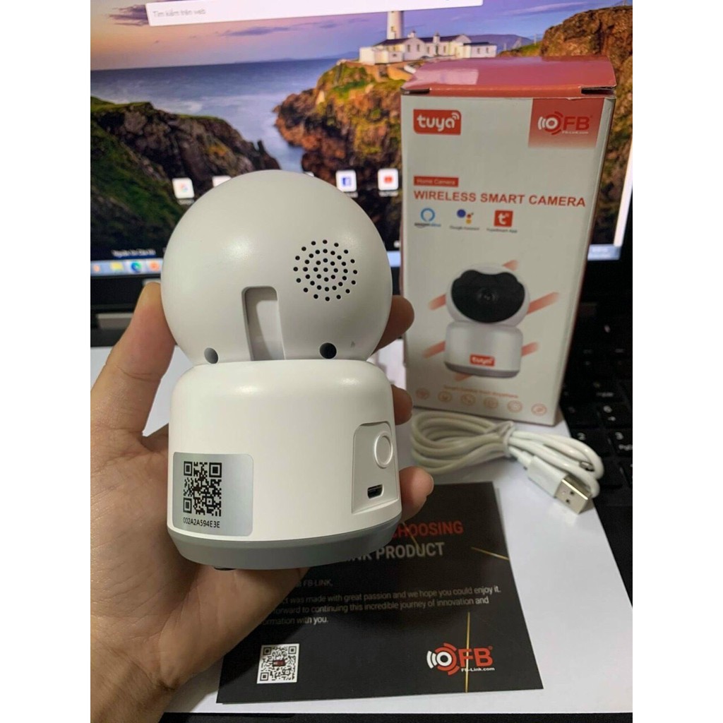 [Mã ELMS4 giảm 7% đơn 500K] Camera IP Wifi Robo FB-Link TY302 3.0M (Phần mềm Tuya, Đàm thoại 2 chiều)