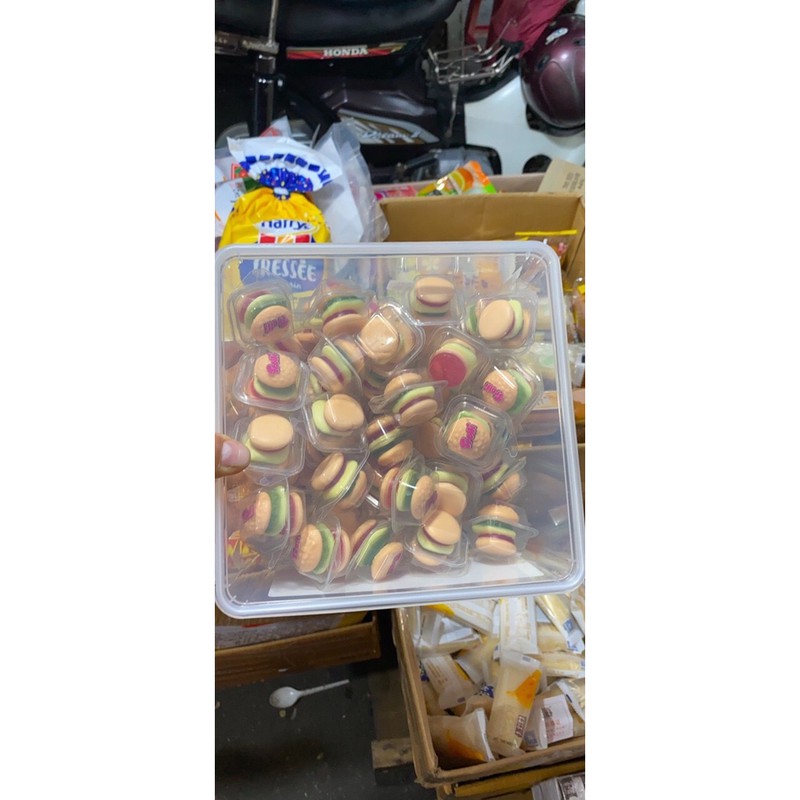 Kẹo Dẻo Trolli Burger Minis Của Đức Hộp 60 viên