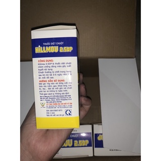 Thuốc diệt chuột thế hệ mới Killmou 2.5 DP (Gói 10g)
