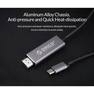 Cable chuyển đổi Type C sang Cổng HDMI Orico XC-201S-20