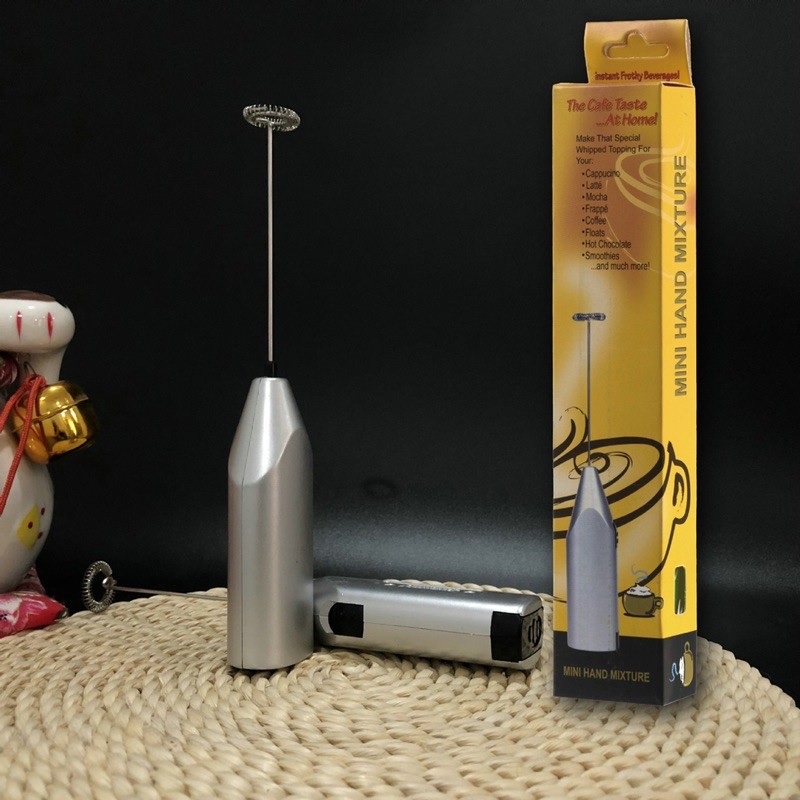 Cây tạo bọt cầm tay đa năng. Tạo bọt dùng pin AA