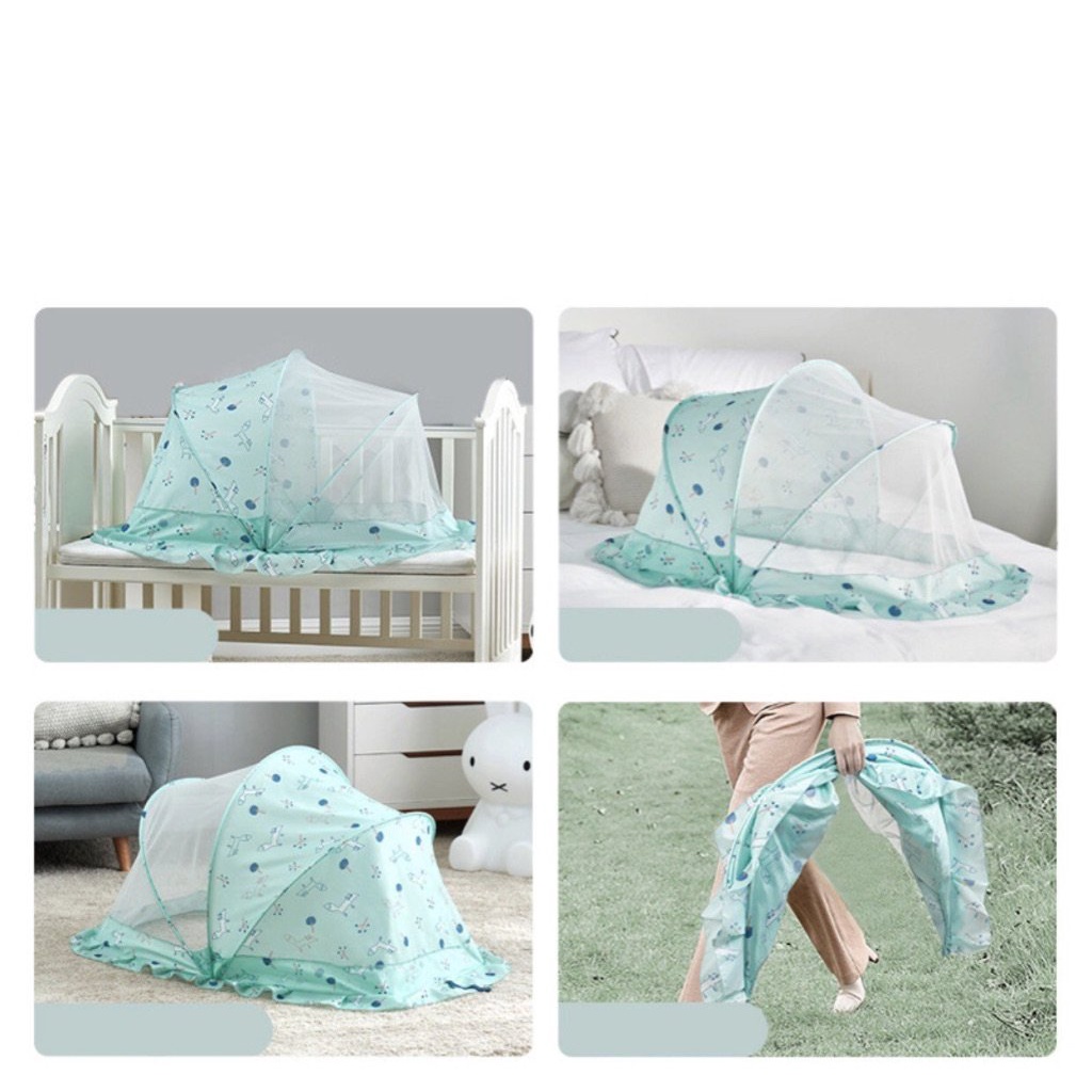 Màn chụp cho bé, Thị Nhím Store, Màn chụp gấp gọn thông minh cho bé