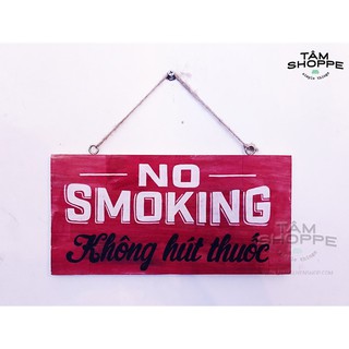 Bảng treo No Smoking số 8 TAN