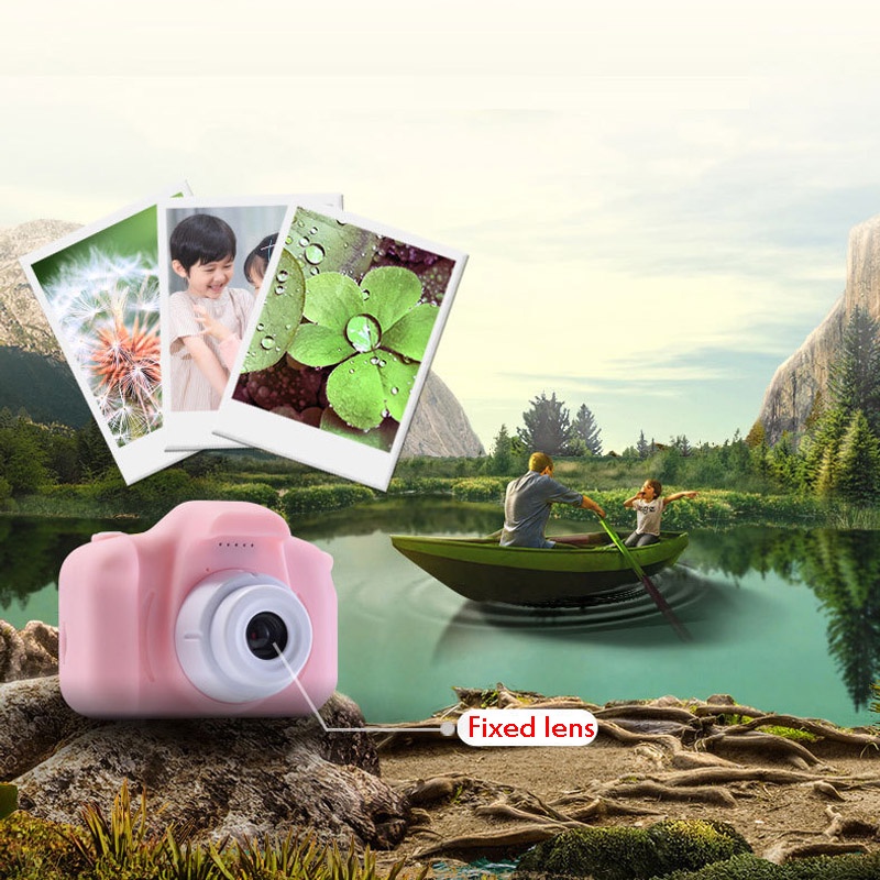 Máy Ảnh Kỹ Thuật Số Mini HD 2 Inch 16G Dễ Thương Cho Bé | BigBuy360 - bigbuy360.vn