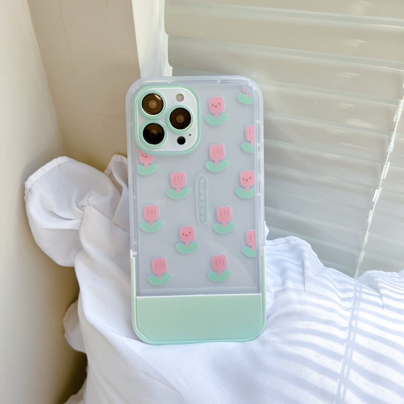 Ốp lưng iphoneỐp Điện Thoại  Kèm Giá Đỡ Tàng Hình Họa Tiết Hoạt Hình Dễ Thương Cho iphone 14 / 13Pro 12 / xs / 6 / 7 / 8PLUSDinuo case