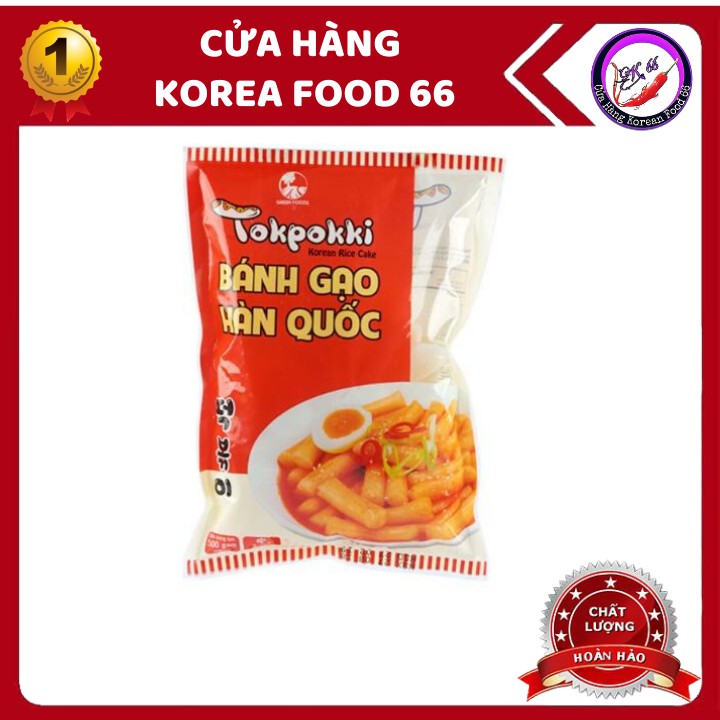  Bánh Gạo Hàn Quốc Green Foods 500g Nấu TOKBOKKI Hàn Quốc