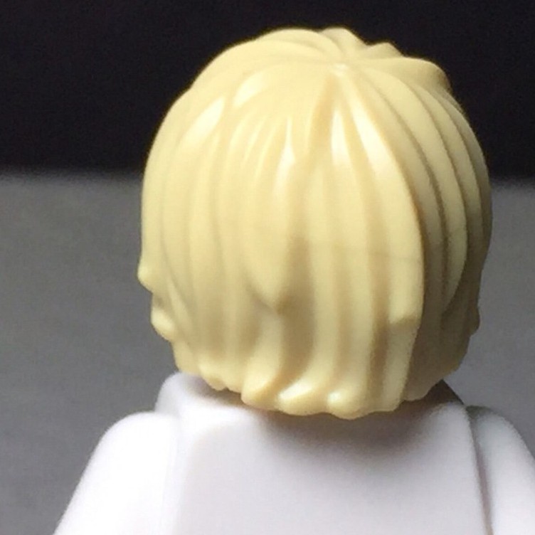 LEGO Tóc Nhân Vật LEGO Minifigures, Kích Thước: 1,36 x 1,38 x 1,4 cm,  Màu Vàng Cát ID 6093519 18226