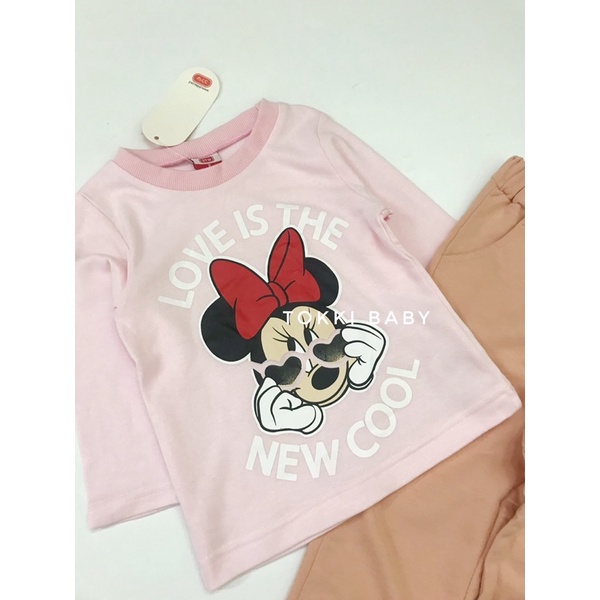 Bộ thu đông Mickey cho bé gái BMJ007