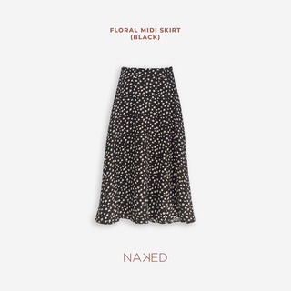 Chân váy hoa dài Naked By V - Floral Midi Skirt