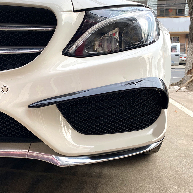 Tấm Chắn Bùn Phía Trước Màu Đen Cho mercedes-benz c-class w205 2015-2019 c200 c43 amg