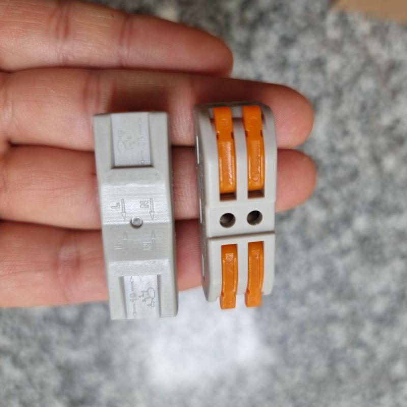 Cút Nối Dây Điện Nhanh 2P KV212 32A 600V