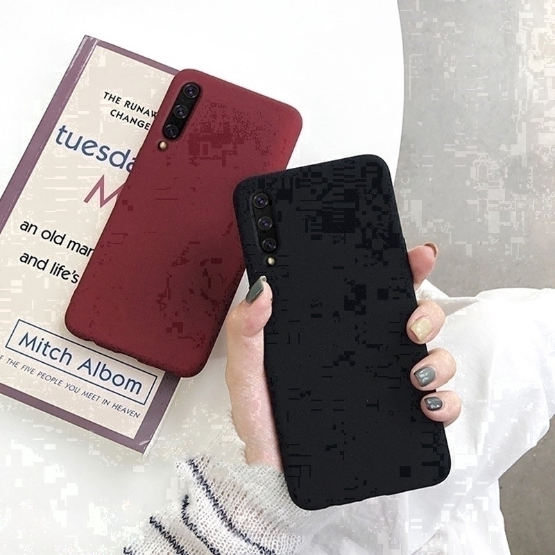 Ốp điện thoại TPU mềm màu đơn giản cho Xiaomi Mi 9T Note 3 Mix Max 2 3 2s 5C 5S Plus
