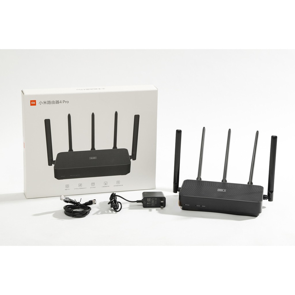 [Mã 157ELSALE hoàn 7% đơn 300K] Bộ Phát Wifi Router Xiaomi 4 PRO Wifi5 - Năm 2020 | BigBuy360 - bigbuy360.vn