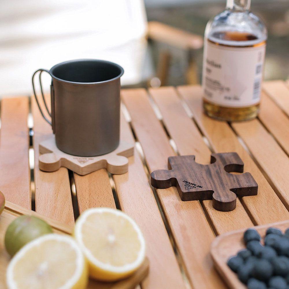 Tấm Lót Bàn Ăn Bằng Gỗ Sồi Cách Nhiệt Chống Nóng Tiện Dụng Cho Nhà Bếp