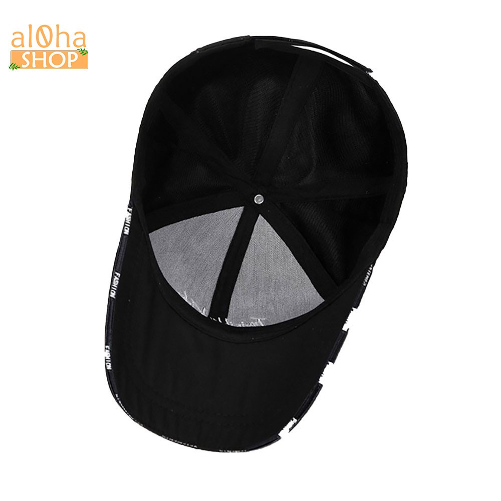 Mũ lưỡi trai - nón Ulzzang thêu chữ unisex nam nữ chống nắng phong cách thời trang, cá tính