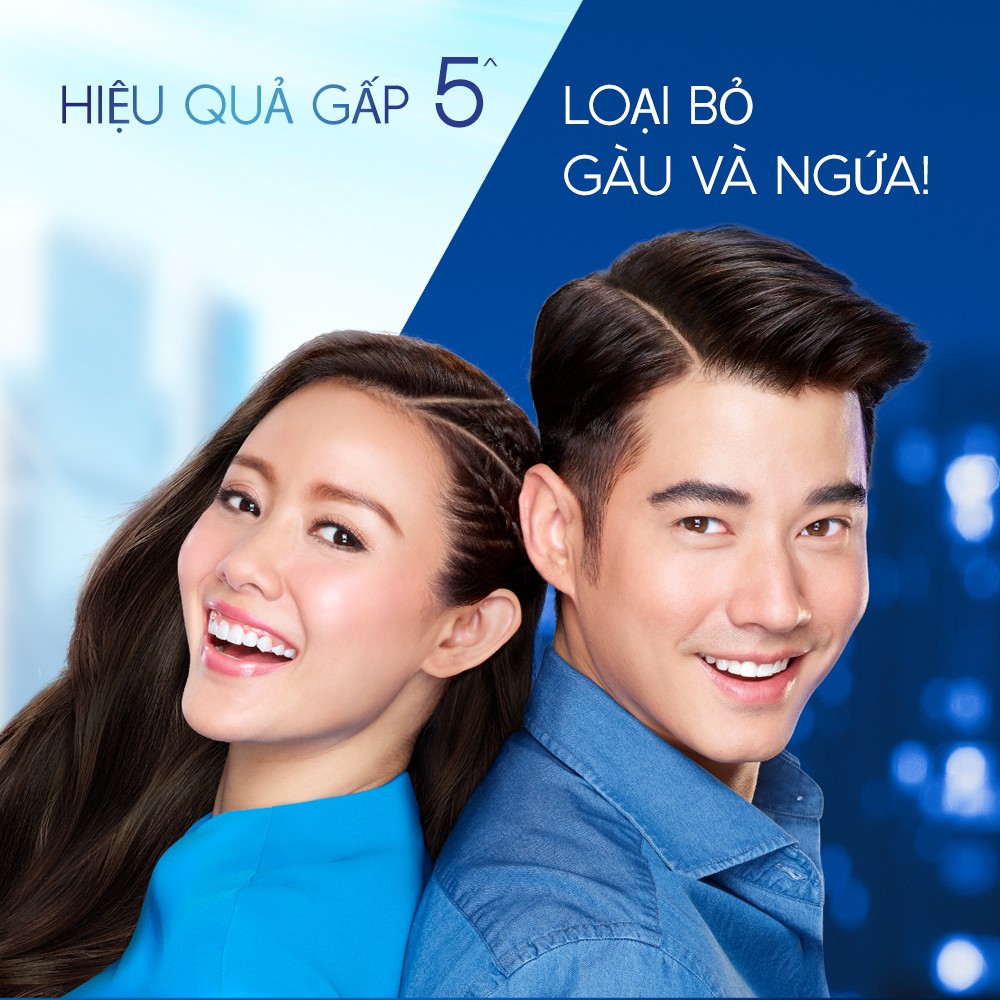 Dầu Gội Head & Shoulders chai 1200ML Bạc Hà Mát Lạnh/Da Đầu Ngứa/Hương Chanh