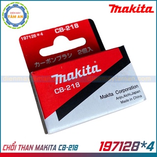 Chổi than chính hãng makita cb-218 197128-4