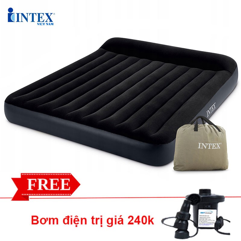 Đệm hơi đôi công nghệ mới 1m83 INTEX 64144