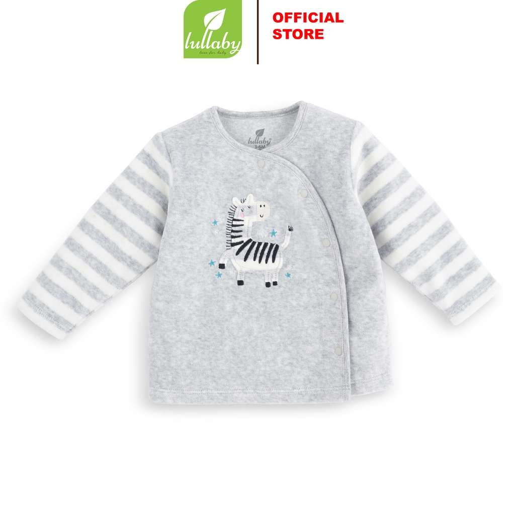 LULLABY Áo cài lệch băng lông NH0518