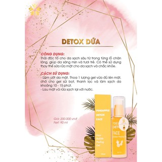 Detox Thải Độc Dứa