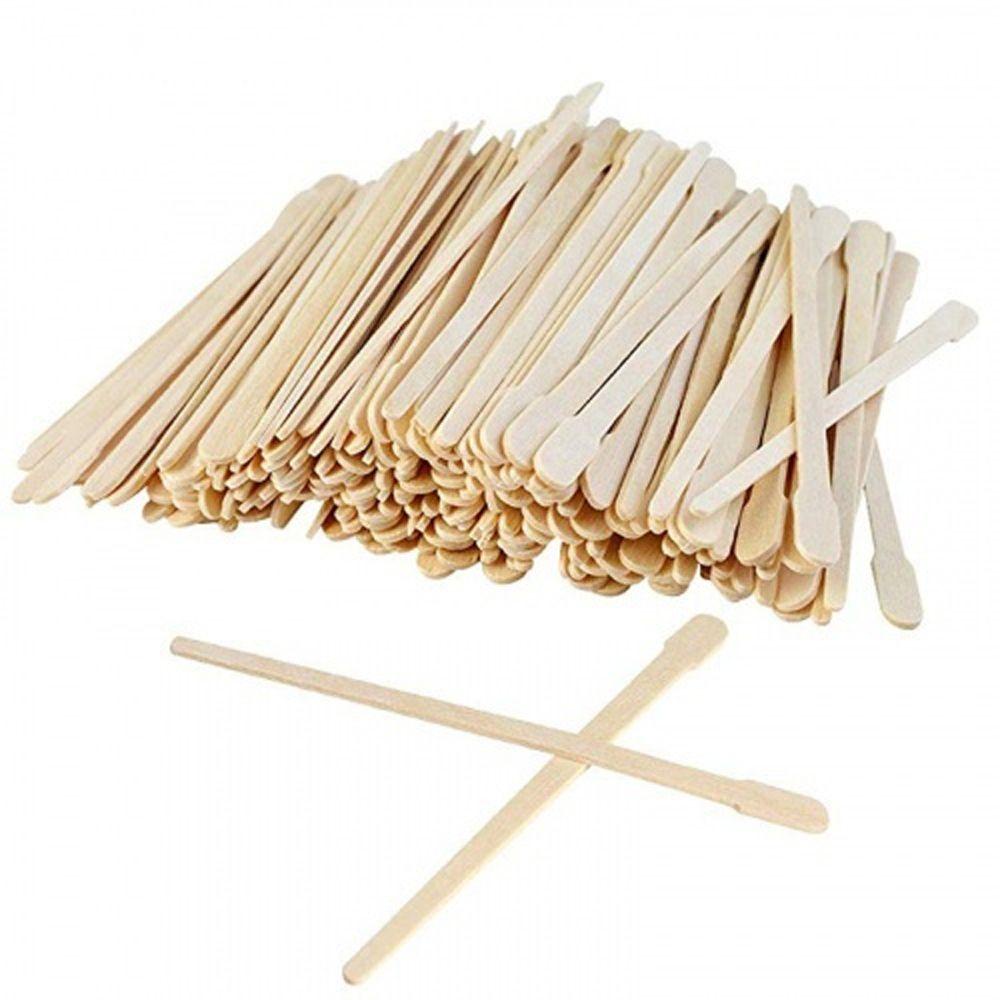 Set 100 Que Sáp Nếp Nhăn Dùng Để Tẩy Lông Mày / Môi / Mũi / Cơ Thể Tiện Dụng