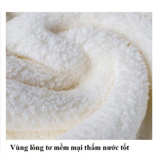 SỈ - KHĂN Ủ TÓC,KHĂN LAU TÓC ĐA NĂNG SIÊU THẤM